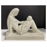 (Q) Royal Haeger Mother & Child Sculpture