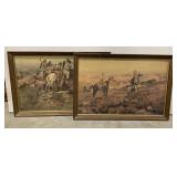 (AF) Crafted by Franklin Painting 18"x26" both