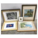 (H) Lot of Assorted Framed Pictures