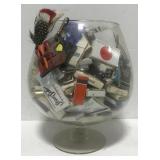 (H) Bowl of Assorted Matchbooks