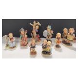 (H) Goebl Hummel (8) figurines