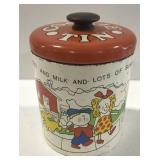 (EE) Vintage Ransburg Cookie Tin
