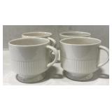 (EE) Set of 4 Claridge Ceramic Mugs