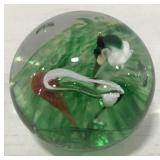 (EE) St. Clair Art Glass Paperweight