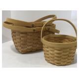 (EE) (3) Longaberger Baskets