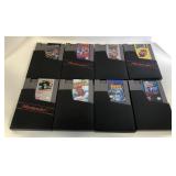 (D) Lot of 8 Nintendo NES games including