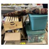 (Q) Pallet Lot Including Christmas Ornaments, A