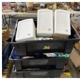 (Q) Pallet Lot Including Fabric, Storage