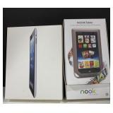 (AK) Nook Tablet and IPad with no chargers