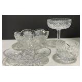 (AK) Lot of Crystal Dishware