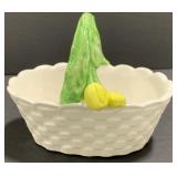 (AK) Lefton Flower Basket Porcelain