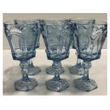 (AK) Blue Glass Chalices