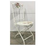 (AK) Vintage Cast Iron Outdoor Chair