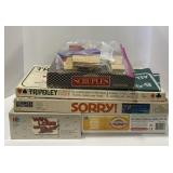 (AK) Lot of Board Games Including Tripoley,