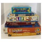 (AK) Large Lot of Board Games Including Life,