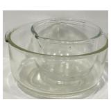 (AK) 2 Glass Mixing bowls