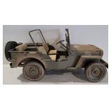 (AY)  Gi Joe 12" 1941 Willys Army Jeep 1/6 Scale