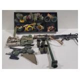 (AY) GI Joe Clothes, Guns, Boots, etc