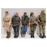 (AY)  GI Joe Soldier action figures w/military