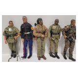 (AY)  Gi Joe Soldiers action figures