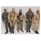 (AY)  Gi Joe Soldiers action figures