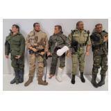 (AY)  Gi Joe Soldiers action figures