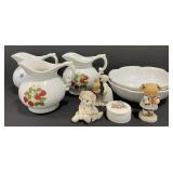 (AF) McCoy Pitchers and Bowls, Small Figurines