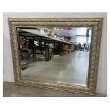 (AF) Silver Framed Mirror 28"x34"
