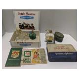 (AK) Lot of Vintage aitems, perfume bottles,