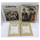 (EE) Flat of Vintage Magazines incl. National