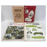 (EE) Flat of Vintage Auto Catalogs