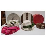 (AF) Ambrose Hat w/box, Vincent de Koven (size