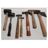 (Q) Hatchet Claws, Hammers, Rubber Mallets