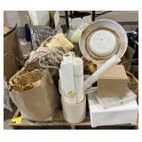 (Q) Pallet Lot Including Sowing Utensils,