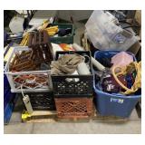 (H) Pallet Lot Including Extension Cords, Mugs,