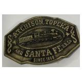 (AK) Atchison Topeka Santa Fe Belt Buckle
