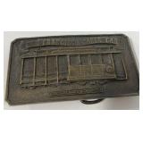 (AK) San Francisco Cable Car Belt Buckle