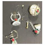 (AT) Holiday Glass Ornaments