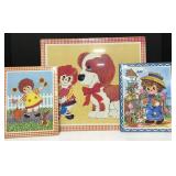 (AT) Decorator Wall Plaques Measuring Approx 16"x