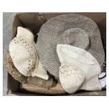 (AK) Box of Hats, Belts, and Purses