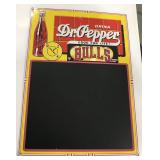 (AK) Dr. Pepper Sign 23" tall