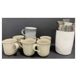 (AF) Noritake Stoneware Cups, Corning Ware Coffee