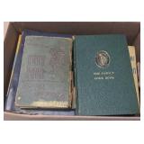 (AK) Box of Vintage Cook Books