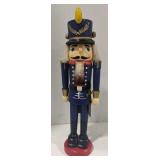 (AT) Vintage Wooden Handmade 15" Nutcracker
