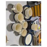 (H) Set of Japanese Stoneware dishware