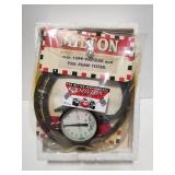(H) Milton no. 1299 vacuum and fuel pump tester