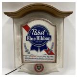Vintage Pabst Blue Ribbon Beer PBR Lighted