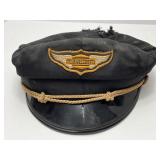 Vintage Harley Davidson Motorcycle Captains Hat