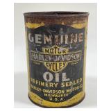 Vintage Harley Davidson 1 Quart Oil Can