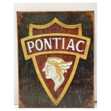 Pontiac Metal Advertising Sign
Measures